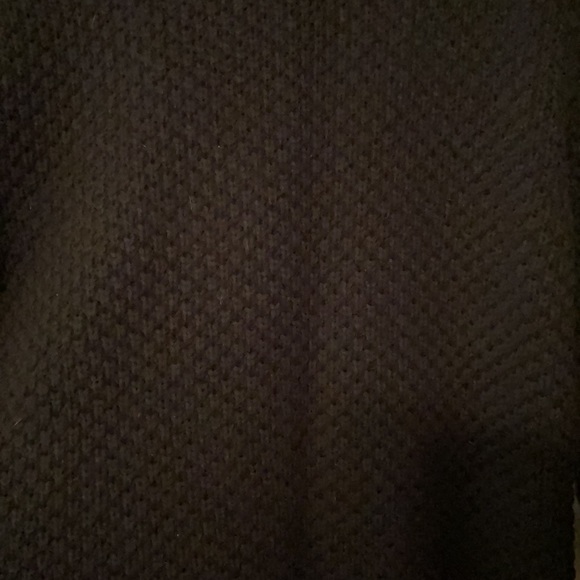 Men’s Express Black Knit Sweater Chevron Pattern Size Medium - Picture 5 of 8